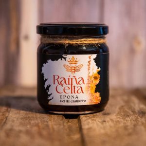 Tarro de miel casera de castaño 250gr